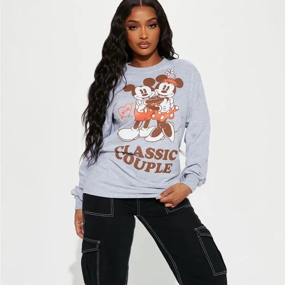 Classic Couple Long Sleeve Tee - Picture 1 of 5